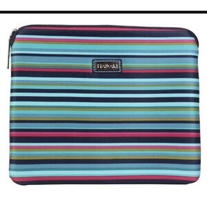 Hadaki  Laptop iPad Sleeve L-10.25 in x W-0.75 in x H-8.25 Stripes